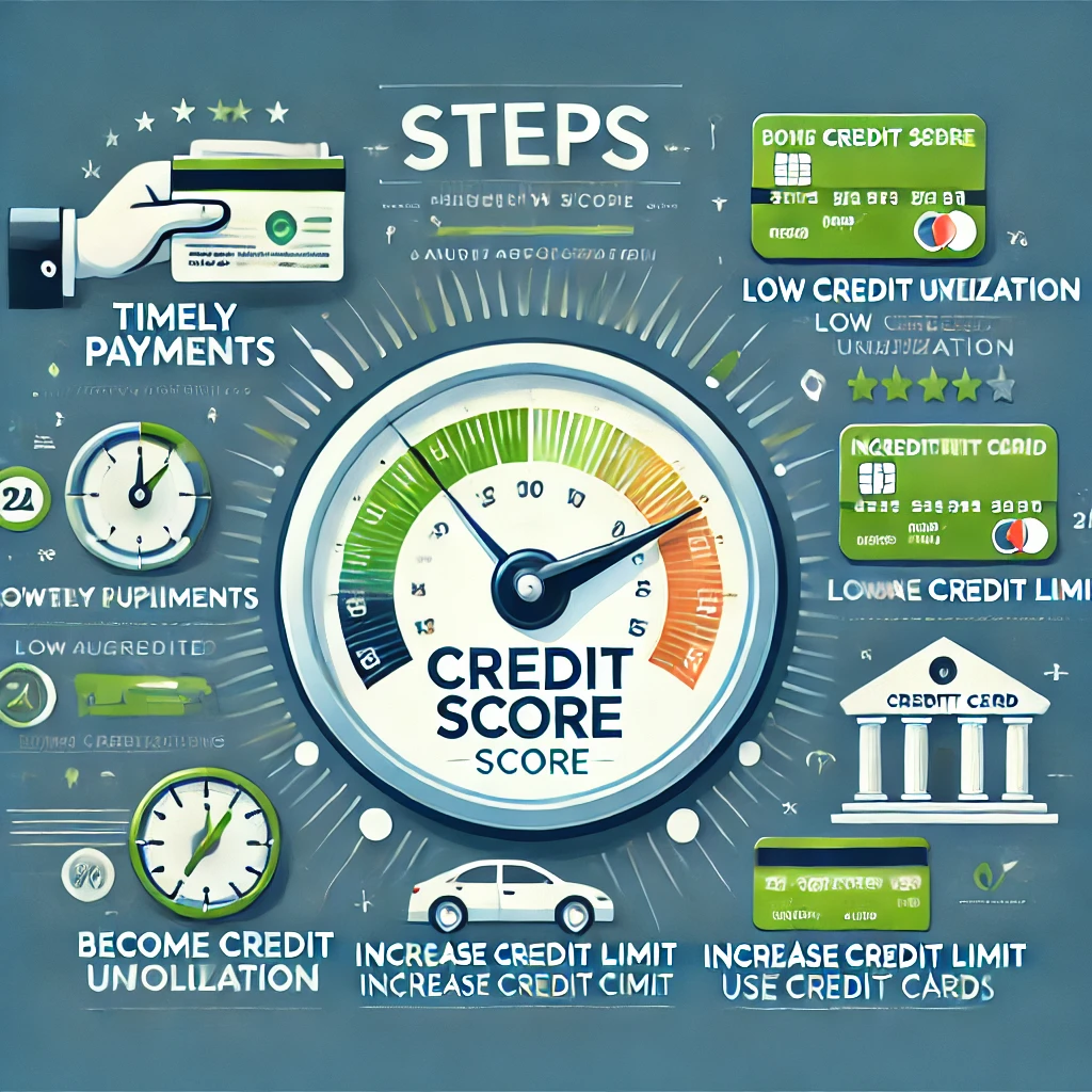 Steps to build credit score quickly and responsibly