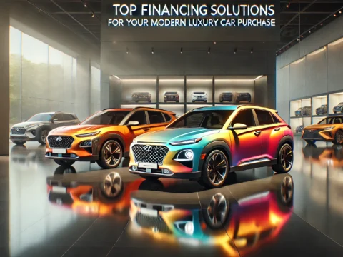 Top financing solutions for your modern luxury car purchase.